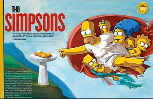 I Simpson sono la serie TV più potente di sempre
