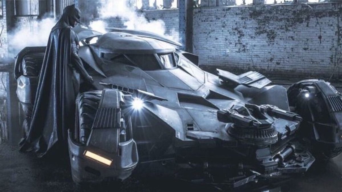 La Batmobile del Batman interpretato da Ben Affleck