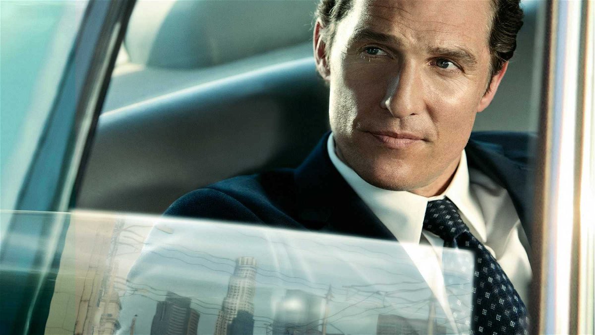 Matthew McConaughey in una scena del film The Lincoln Lawyer