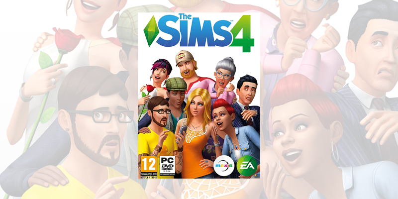 La boxart di The Sims 4 di EA