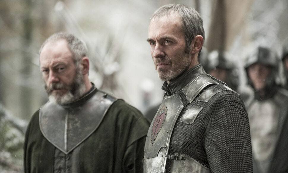 Stephen Dillane è Stannis Baratheon, zio di Gendry