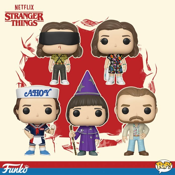 Clicca per vedere l'immagine originale Funko Pop personaggi Stranger Things