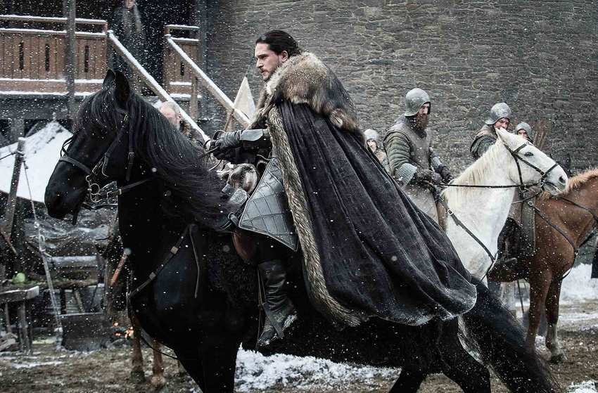 Jon Snow in Game of Thrones 7