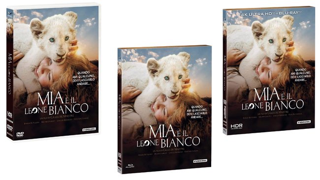 Mia e il leone bianco - Home Video - DVD, Blu-ray e Blu-ray 4K Ultra HD + BD