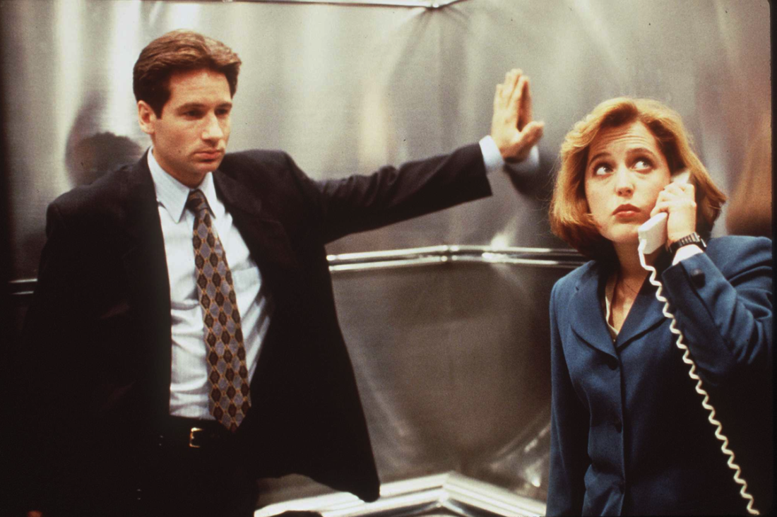 Mulder e Scully, i protagonisti della serie TV di culto X-Files