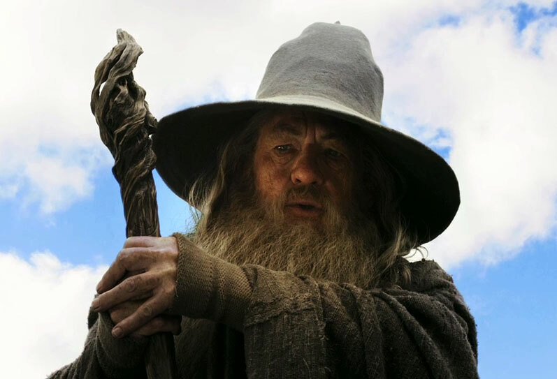 Ian McKellen è Gandalf il Grigio