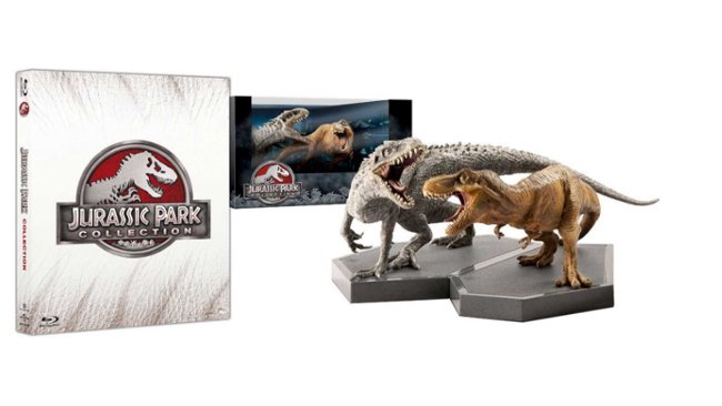 Jurassic Park Collection con statuette