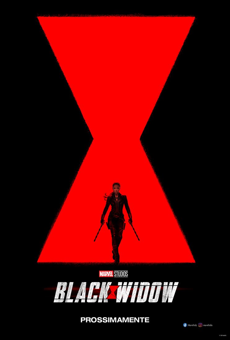Black Widow nel teaser poster italiano del film