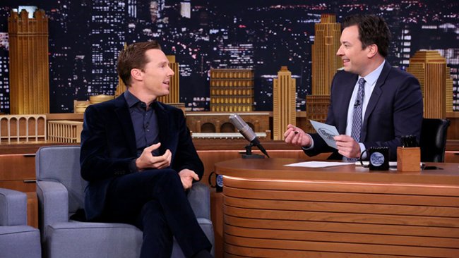 Benedict Cumberbatch ospite al The Tonight Show