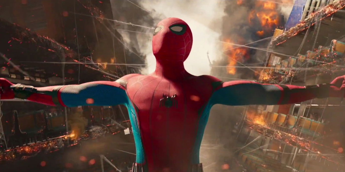 Una scena tratta da Spider-Man: Homecoming