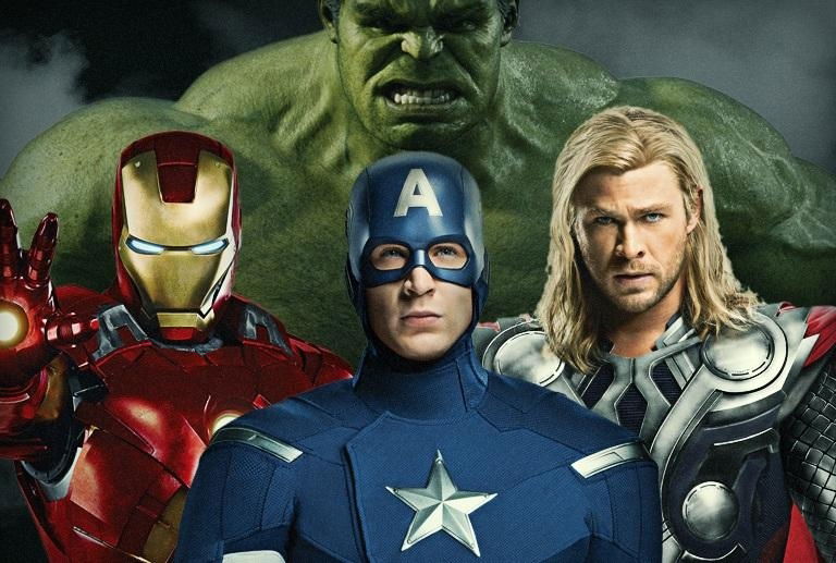Clicca per vedere l'immagine originale Alcuni dei protagonisti Marvel della trilogia sugli Avengers