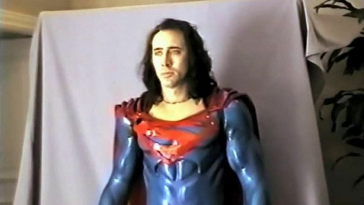 ll test in costume di Nicolas Cage per Superman Lives