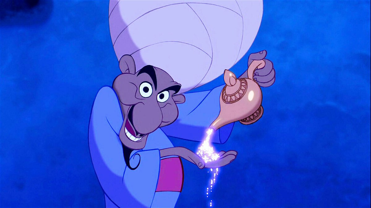 Aladdin, il venditore