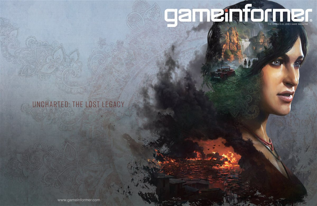 Game Informer dedica la cover a Uncharted: The Lost Legacy 