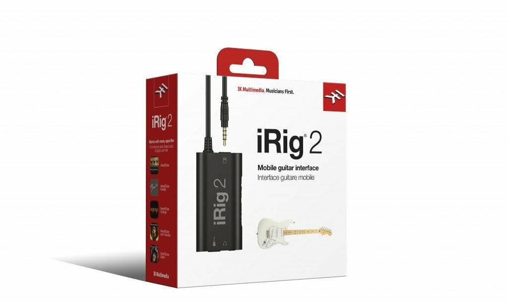 Clicca per vedere l'immagine originale Foto della confezione di iRig 2 di IK Multimedia