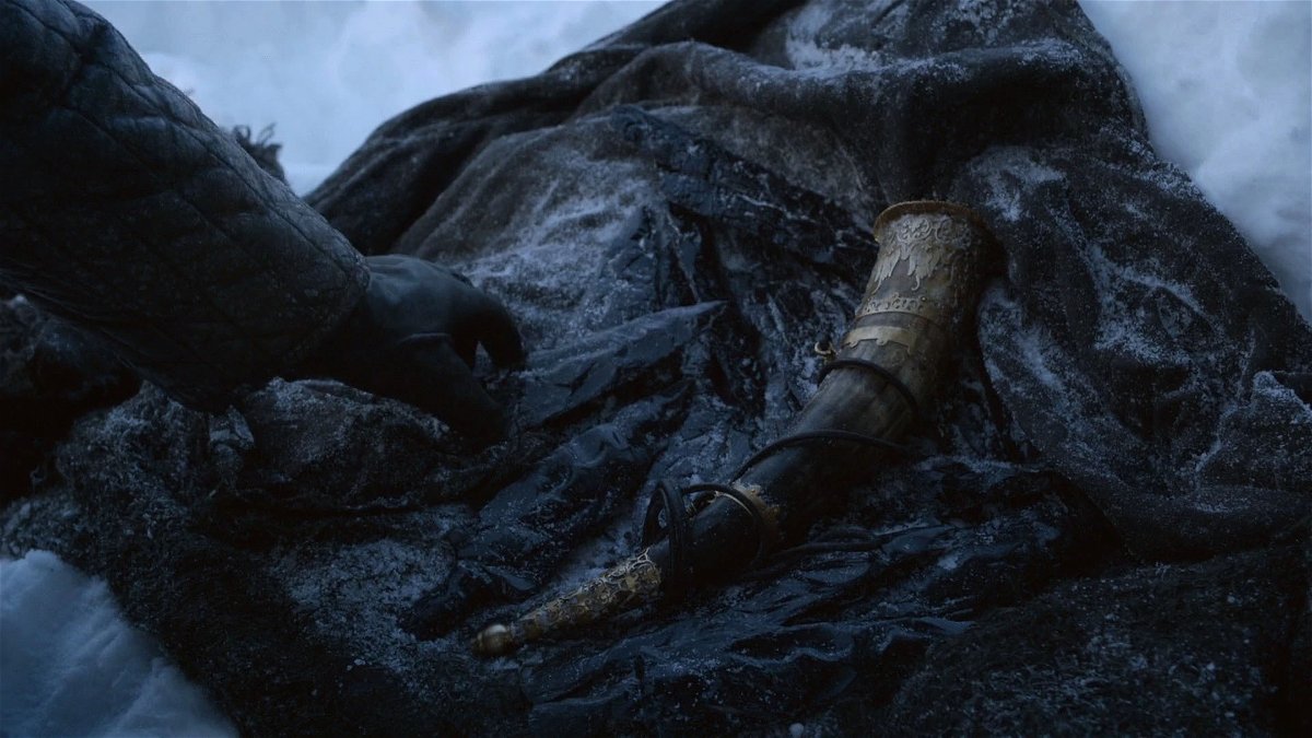 Un'immagine del Dragonglass da Game of Thrones