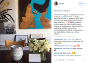 Copertina di Kim Kardashian regala dei fiori a Emily Ratajkowski