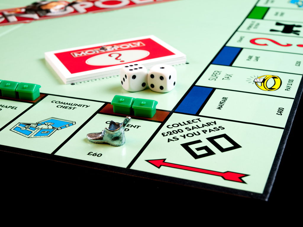 Ritira i tuoi 20 dollari passando dal via nel Monopoly