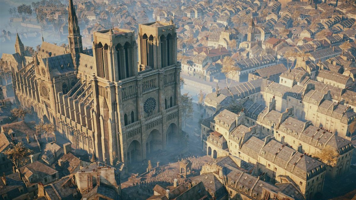 Modello di Notre Dame in AC Unity