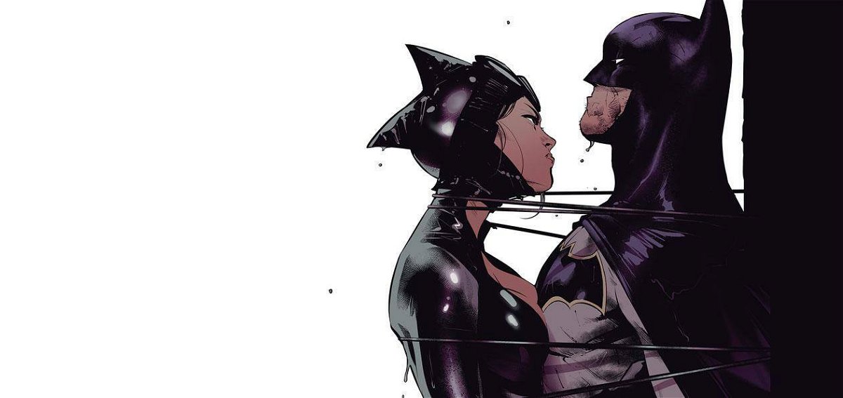 I personaggi DC Comics Batman e Catwoman