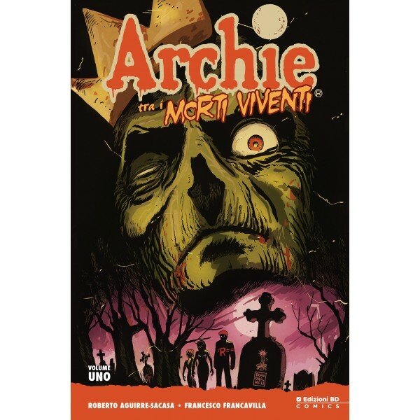 La copertina regular di Archie tra i Morti Viventi