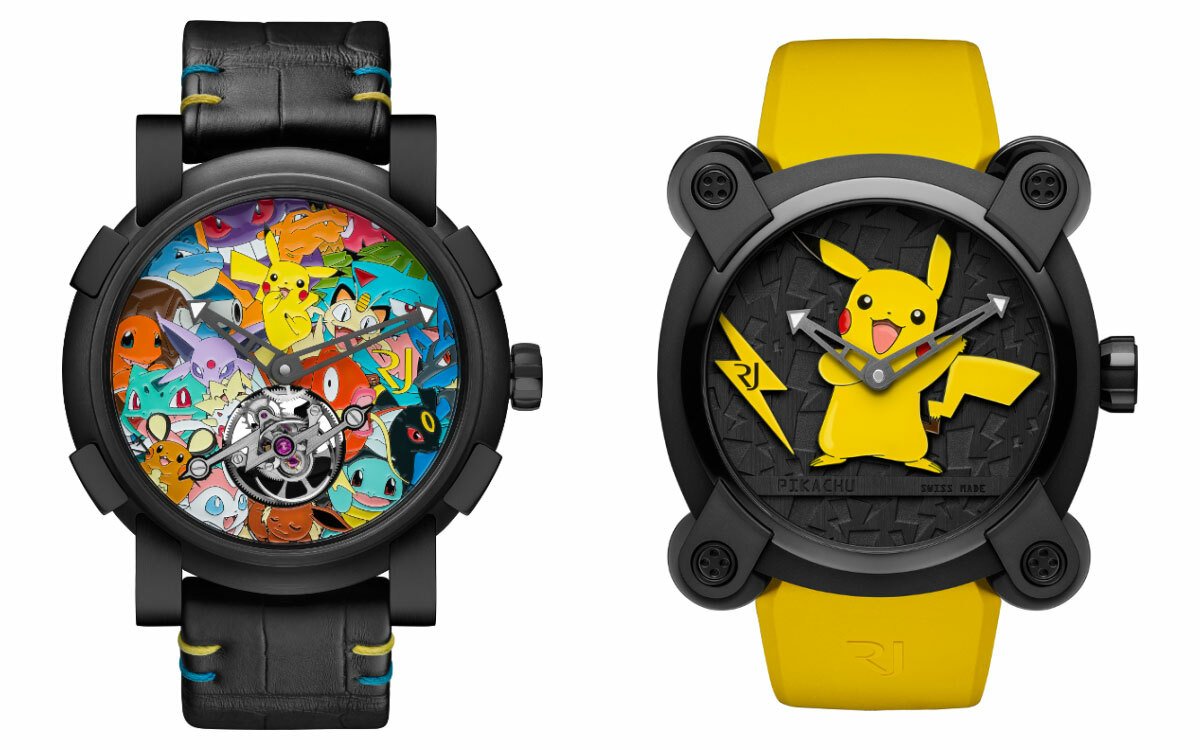 Gli orologi Pokémon creati da RJ-Romain Jerome