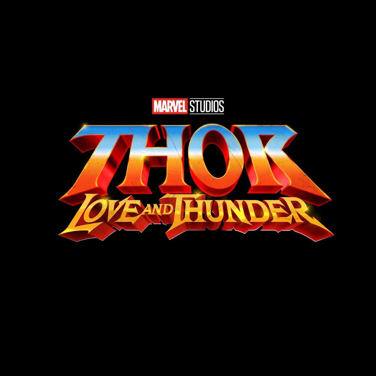 Logo ufficiale di Thor: Love and Thunder