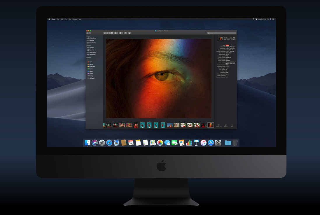 Mojave introduce su macOS la Dark Mode