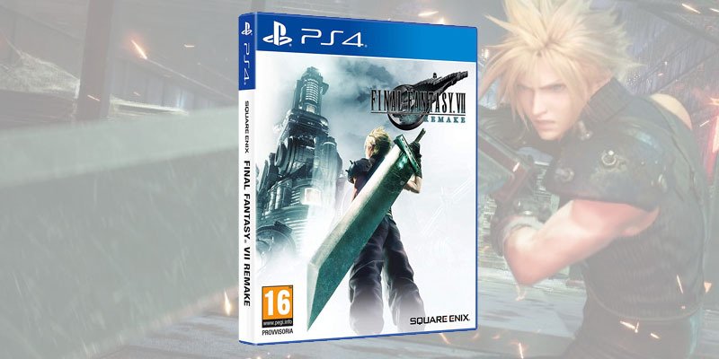 La copertina di Final Fantasy VII Remake