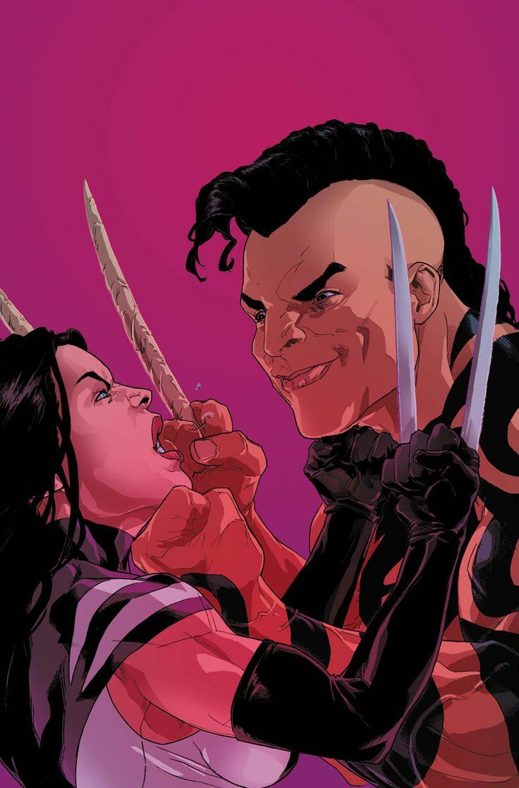 Clicca per vedere l'immagine originale X-23 affronta Daken artiglio contro artiglio