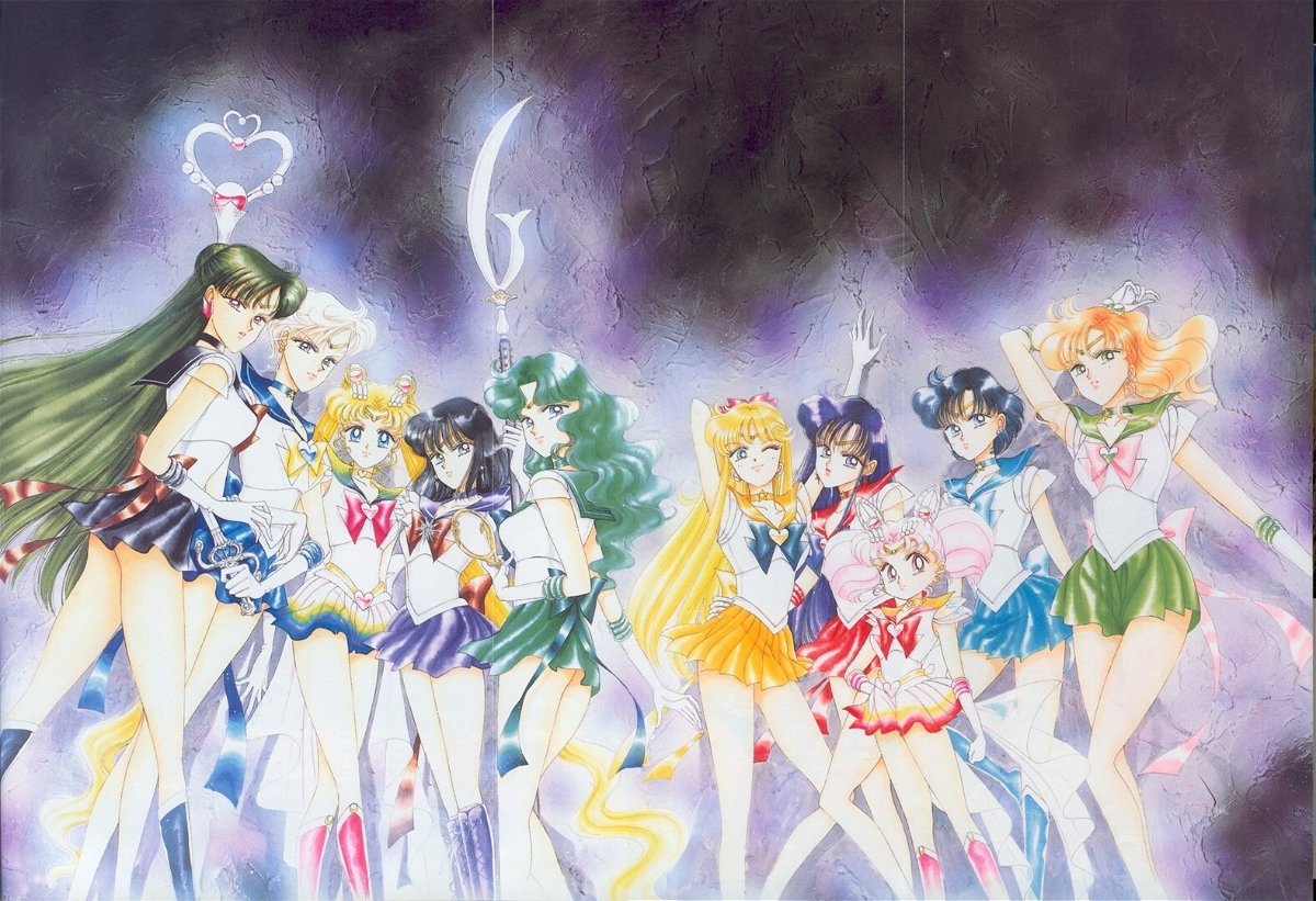 Un'immagine tratta dal manga di Sailor Moon