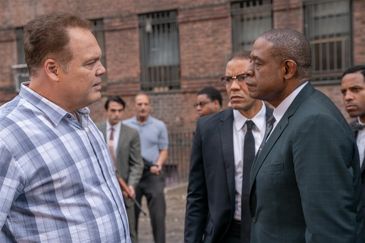 Forest Whitaker e Vincent D'Onofrio parlano in Godfather of Harlem