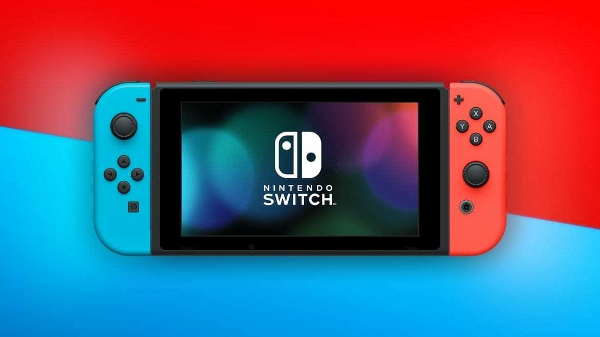 Nintendo Switch nella colorazione Neon Rosso e Blu