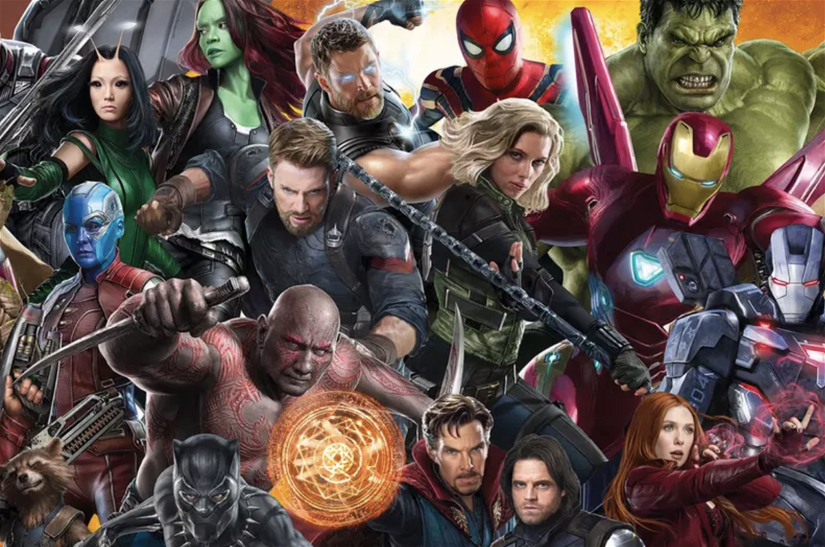 Immagine promozionale con molti personaggi del Marvel Cinematic Universe