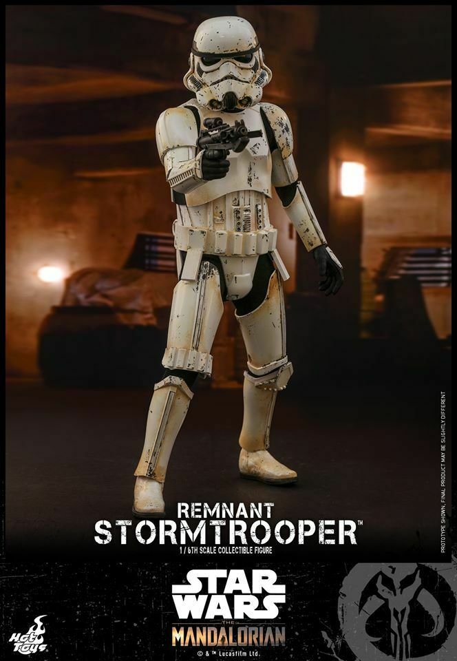 Stormtrooper, la nuova action figure di Hot Toys da The Mandalorian - frontale