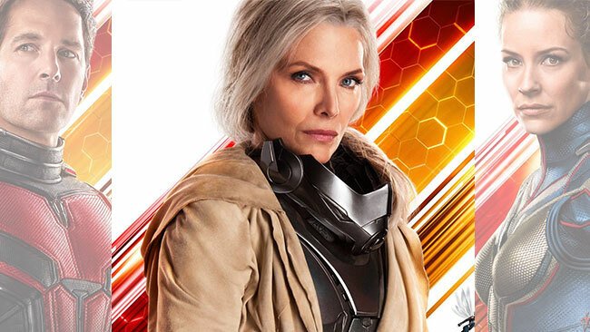 Michelle Pfeiffer nel poster di Ant-Man and the Wasp