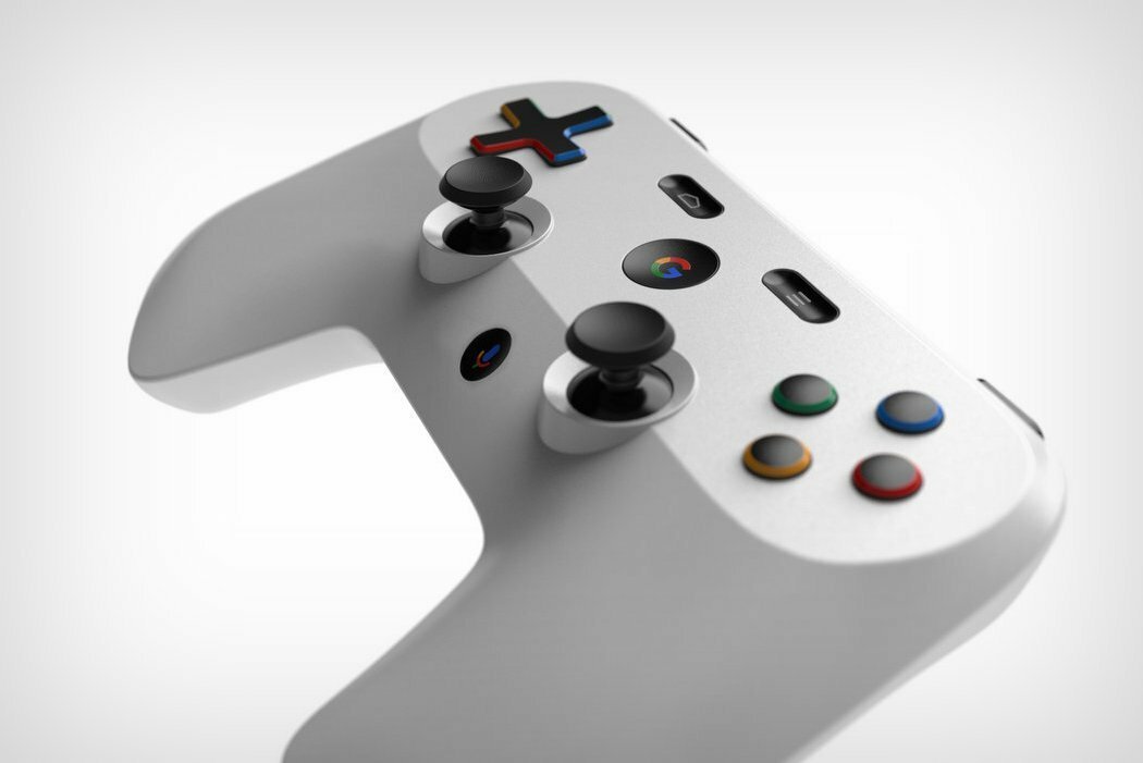 Un concept del controller della console Google che sarà annunciata alla GDC 2019