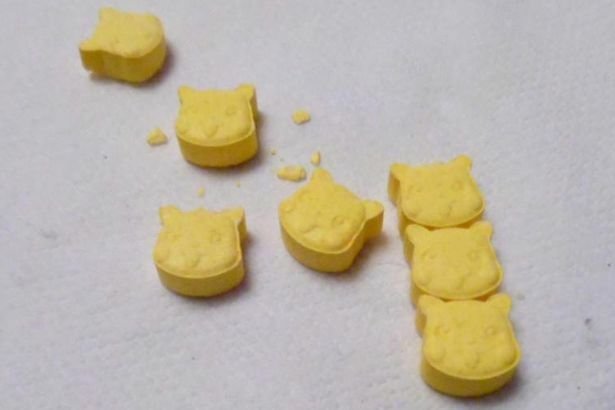 Pillole di droga modellate secondo il volto di Pikachu