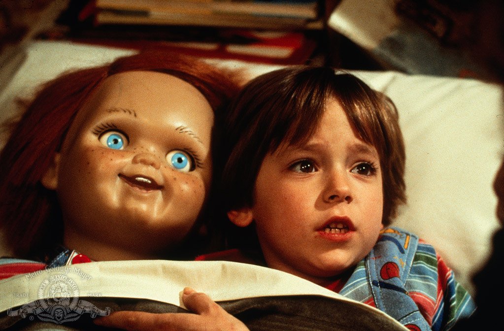 Il piccolo Andy con Chucky