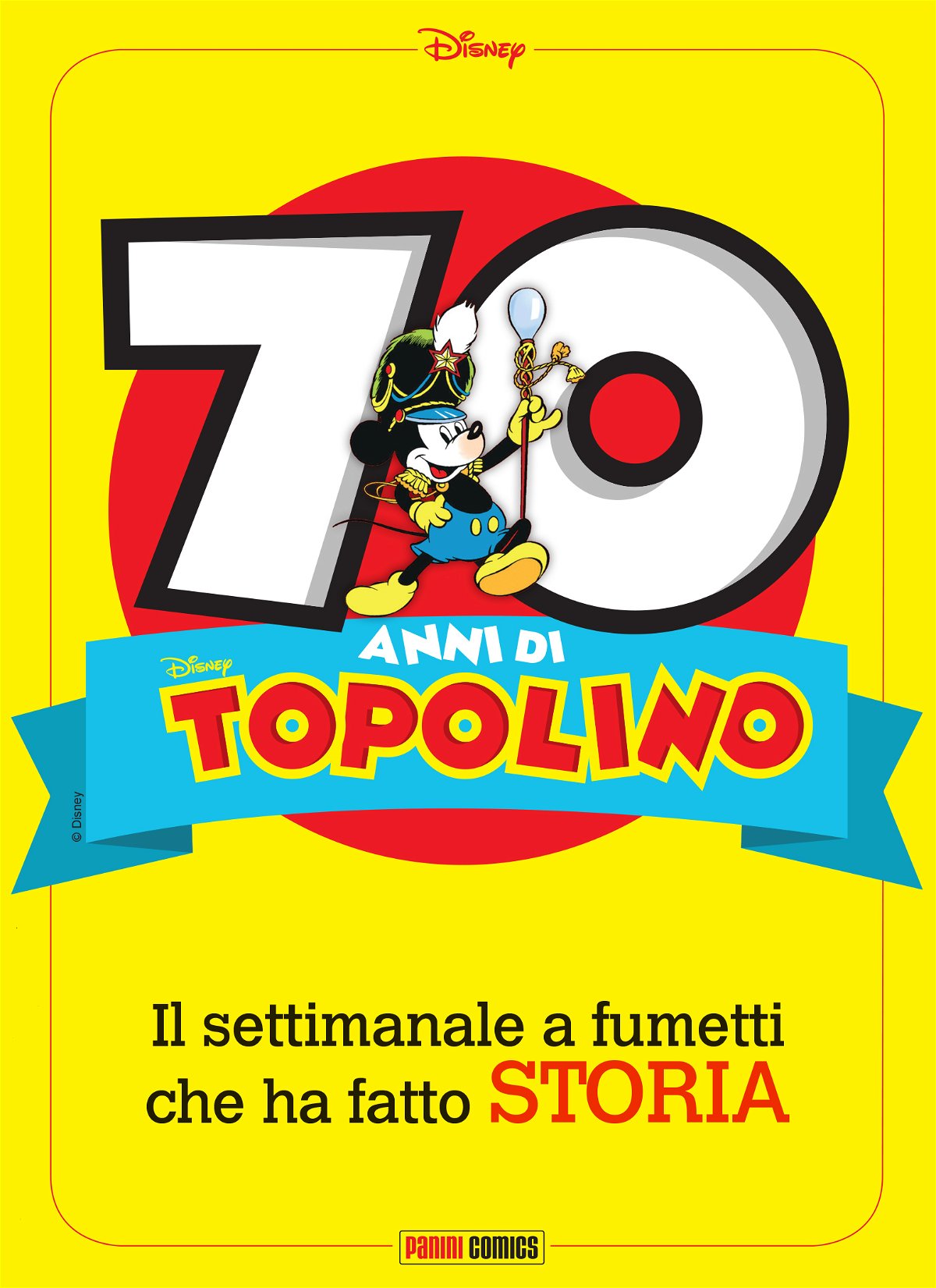 Cover del 70esimo di Topolino