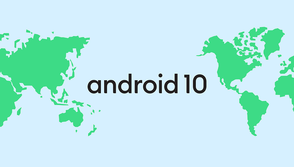 Immagine promozionale di Android 10