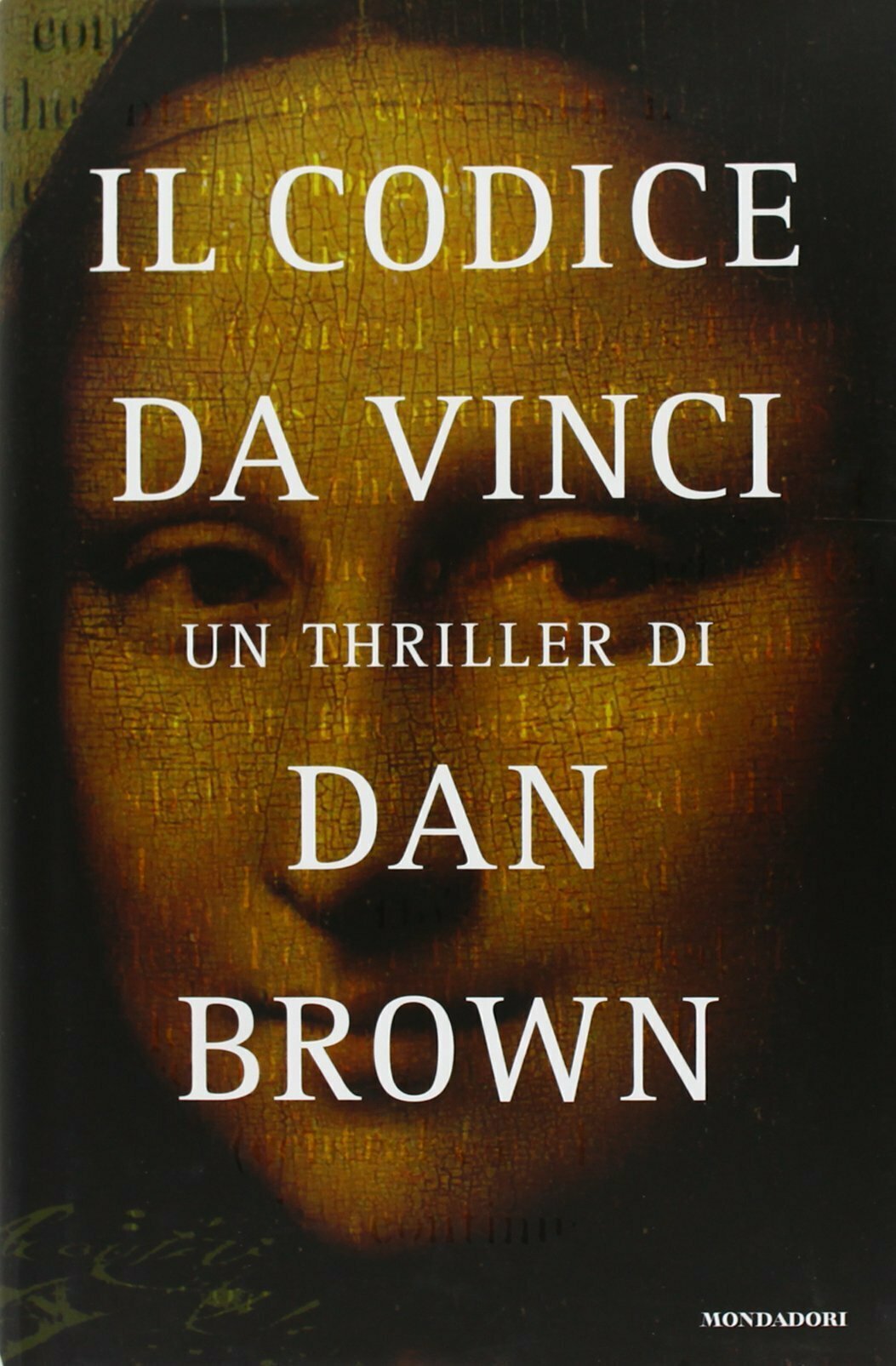 La copertina de Il codice da Vinci