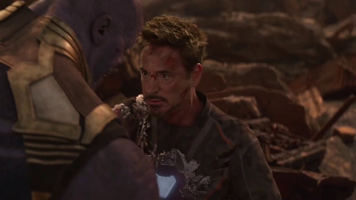 Robert Downey Jr. nel finale di Infinity War