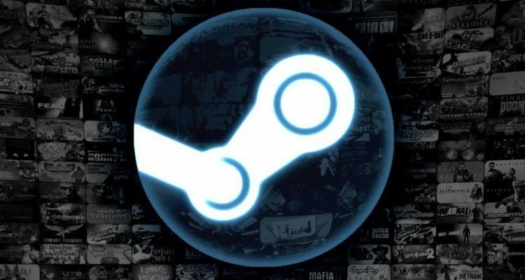 Il logo di Steam, il catalogo digitale di Valve