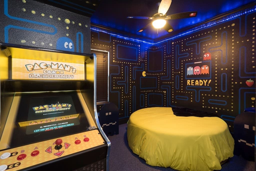 La strabiliante stanza a tema Pac-Man