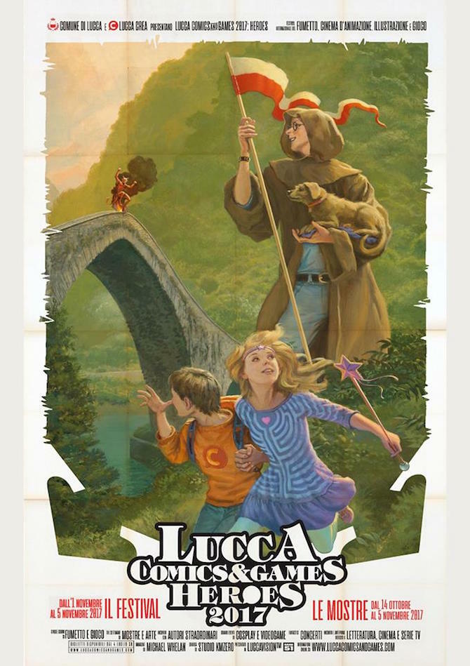 Il manifesto di Lucca Comics & Games