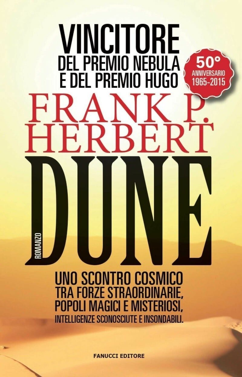 La copertina di Dune di Frank Herbert