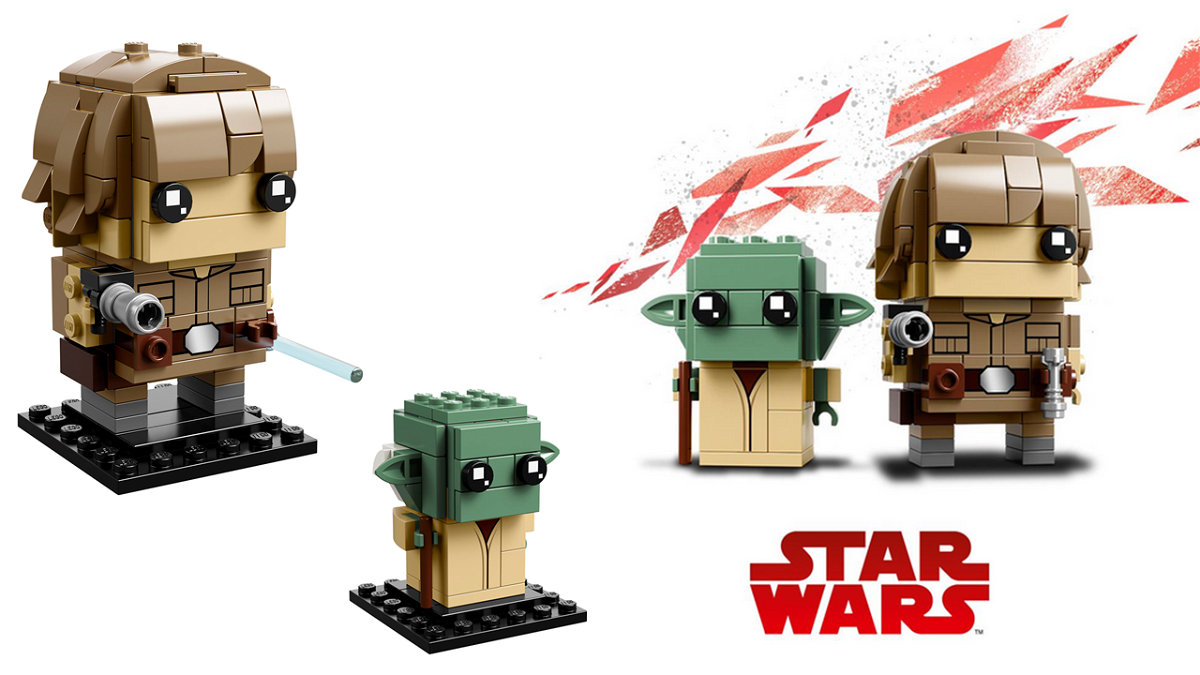 Dettagli del set LEGO BrickHeadz: Luke Skywalker & Yoda
