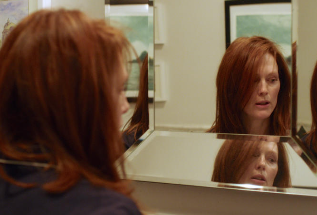 Una scena di Still Alice allo specchio