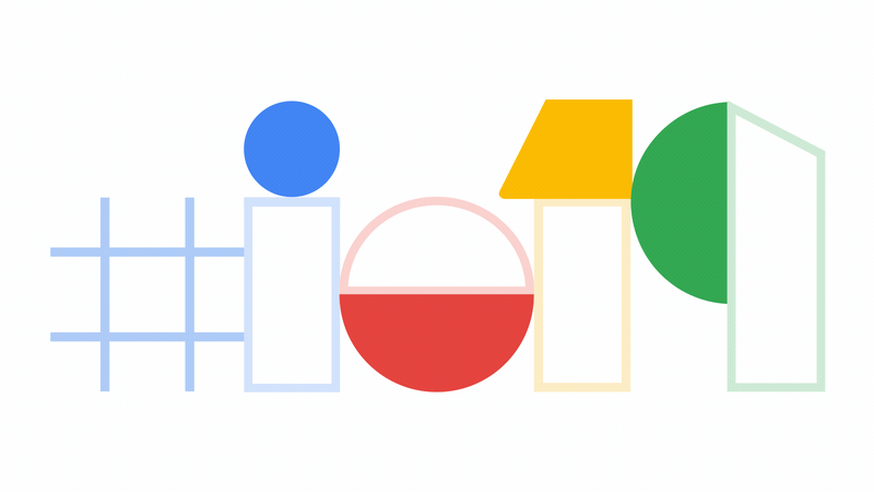 Il logo della Google I/O 2019